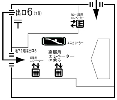 文京シビックセンターレイアウト図